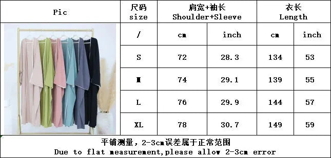 Stylish Women's Open Abaya