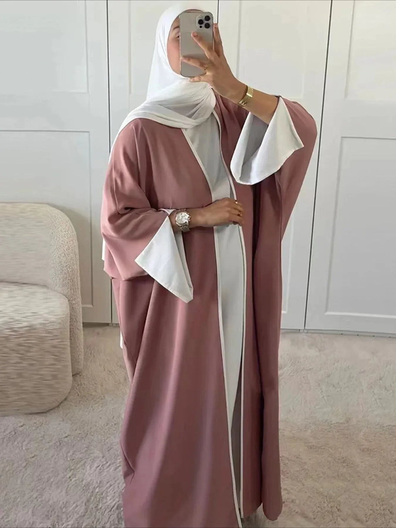Stylish Women's Open Abaya