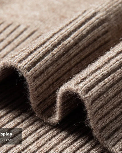 Casual Zipper Knit Cardigan