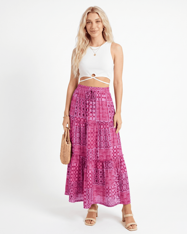 Amethyst Bloom Skirt - Everclothed™