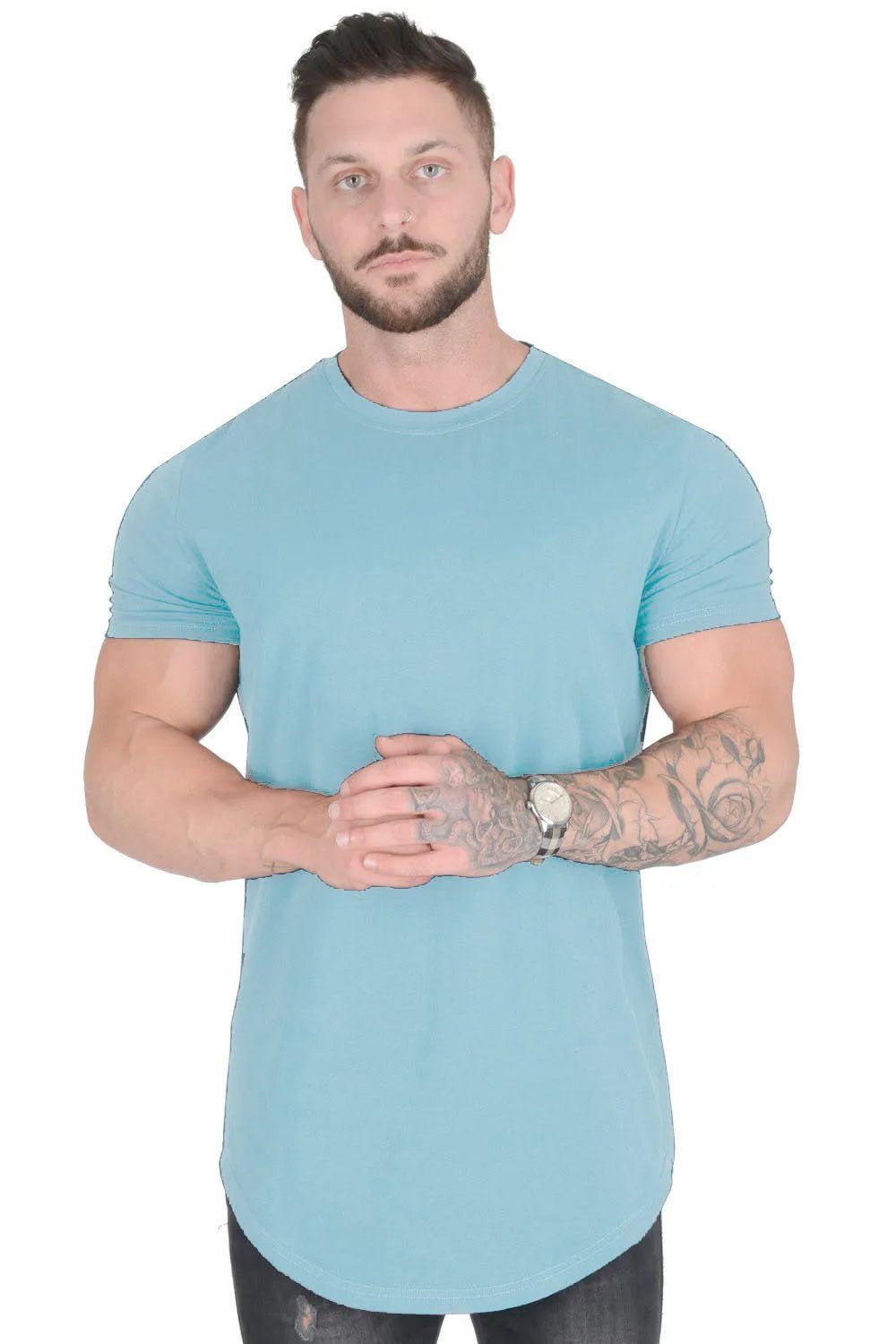 Athletic Fit Short Sleeve Workout Tee.