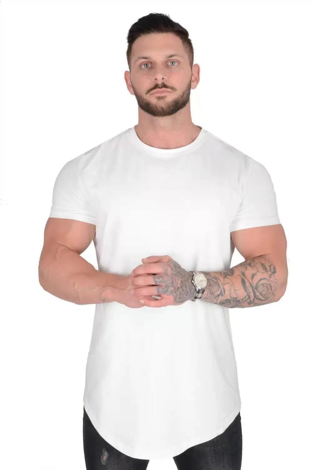 Athletic Fit Short Sleeve Workout Tee.