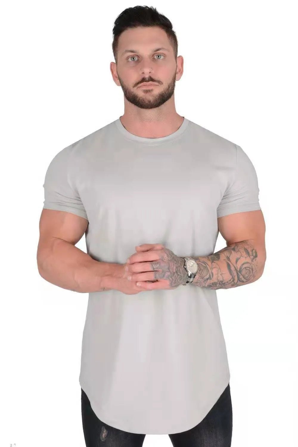 Athletic Fit Short Sleeve Workout Tee.