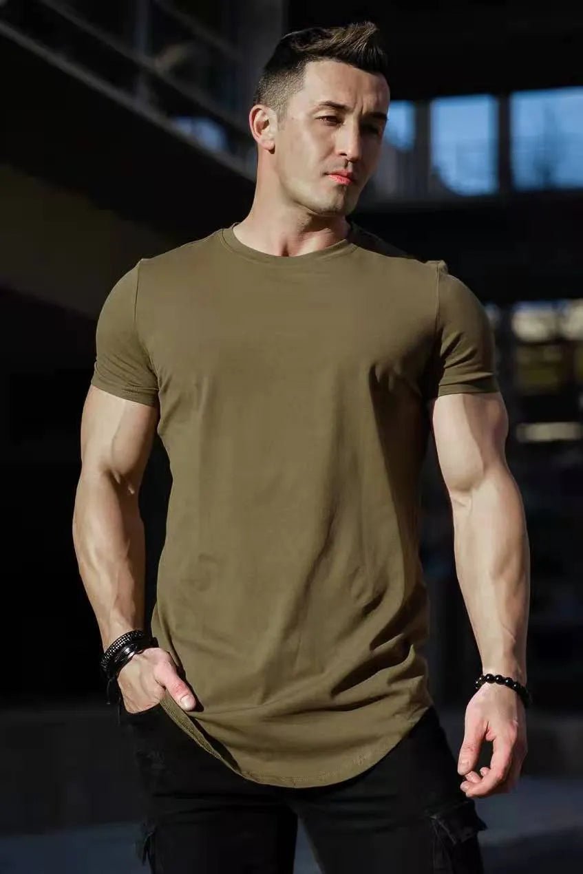 Athletic Fit Short Sleeve Workout Tee.