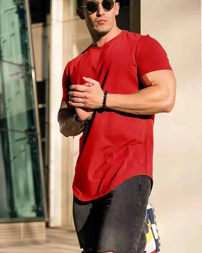 Athletic Fit Short Sleeve Workout Tee.
