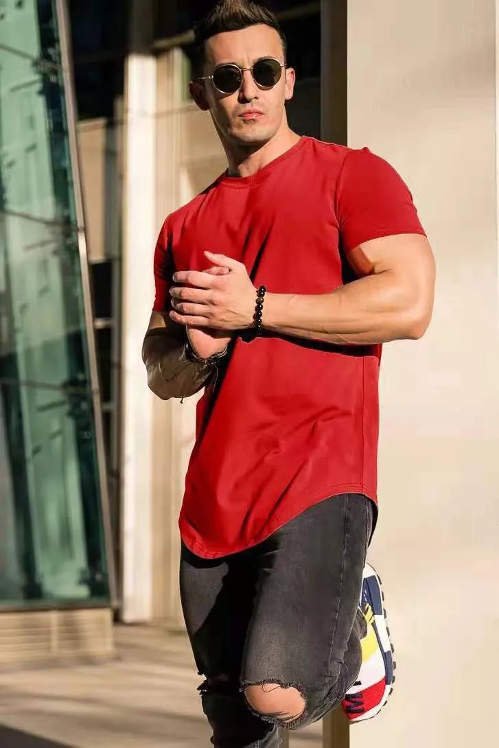 Athletic Fit Short Sleeve Workout Tee.