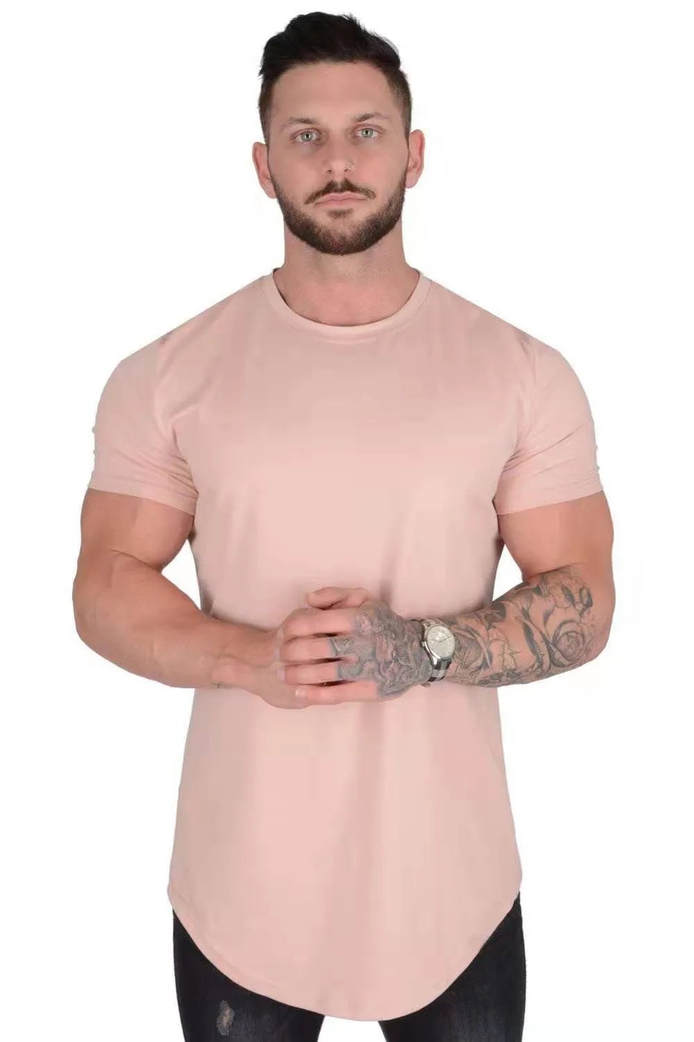 Athletic Fit Short Sleeve Workout Tee.