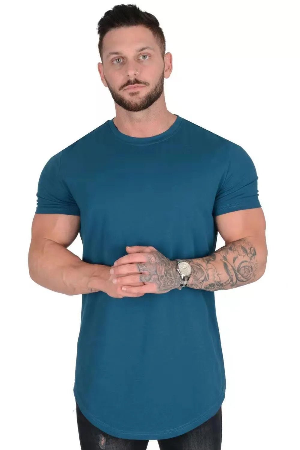 Athletic Fit Short Sleeve Workout Tee.
