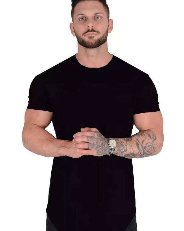 Athletic Fit Short Sleeve Workout Tee.