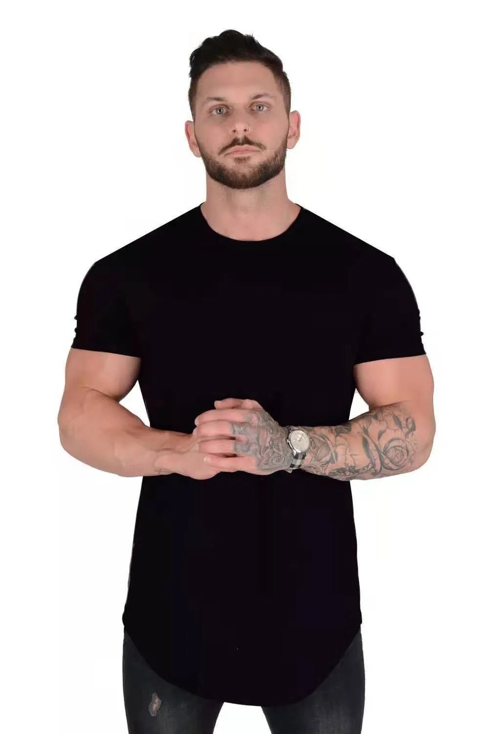 Athletic Fit Short Sleeve Workout Tee.