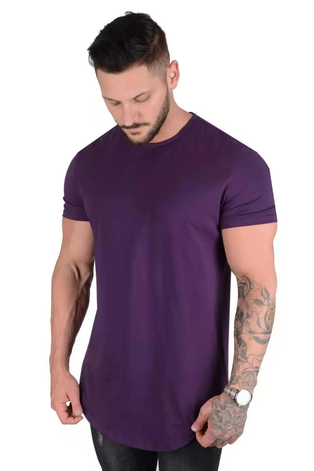 Athletic Fit Short Sleeve Workout Tee.