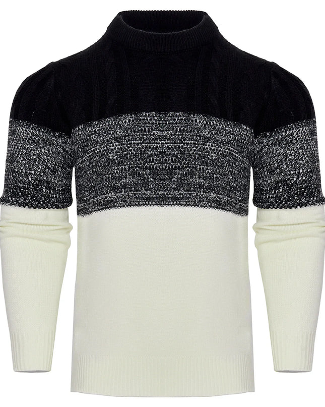 Casual Knit Pullover Sweater for Men