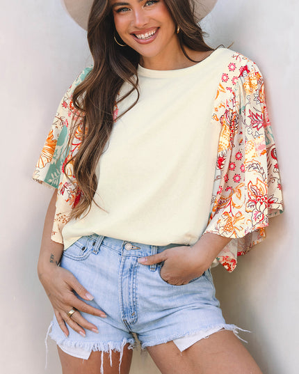 Sand Bloom Blouse