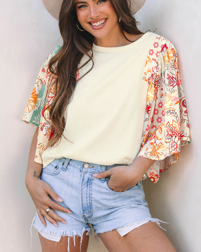 Sand Bloom Blouse