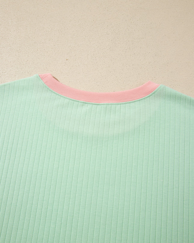 Buttercup Ribbed Knit Set
