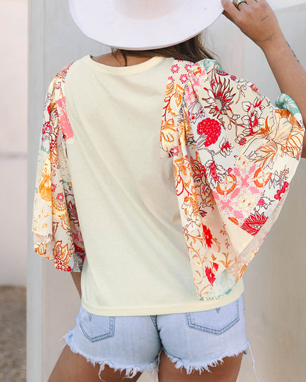 Sand Bloom Blouse