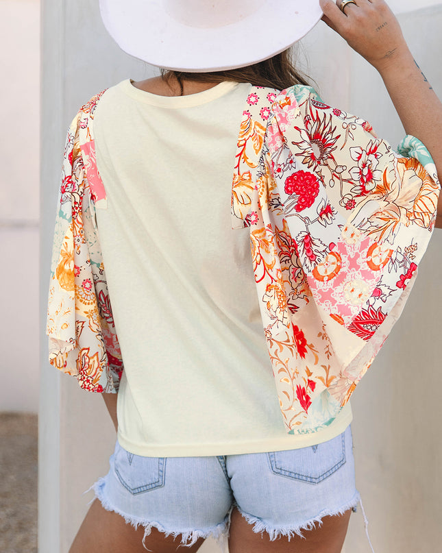 Sand Bloom Blouse