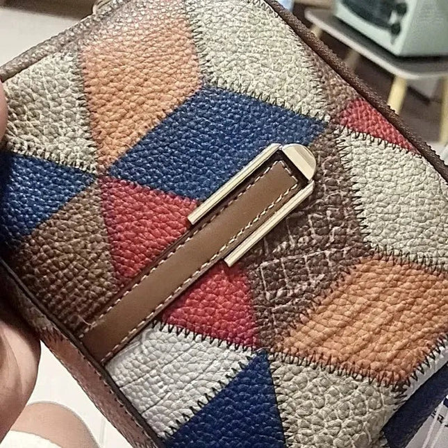 Boho Double-Zipper Crossbody.