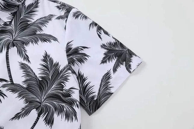 Bold & Stylish Printed Shirt & Shorts Set – Ultimate Summer Vibes!.