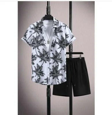 Bold & Stylish Printed Shirt & Shorts Set – Ultimate Summer Vibes!.