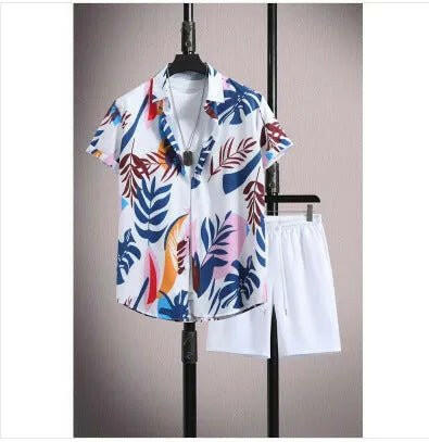 Bold & Stylish Printed Shirt & Shorts Set – Ultimate Summer Vibes!.