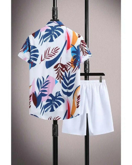 Bold & Stylish Printed Shirt & Shorts Set – Ultimate Summer Vibes!.