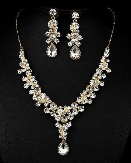 Bridal Crystal Jewelry Set.