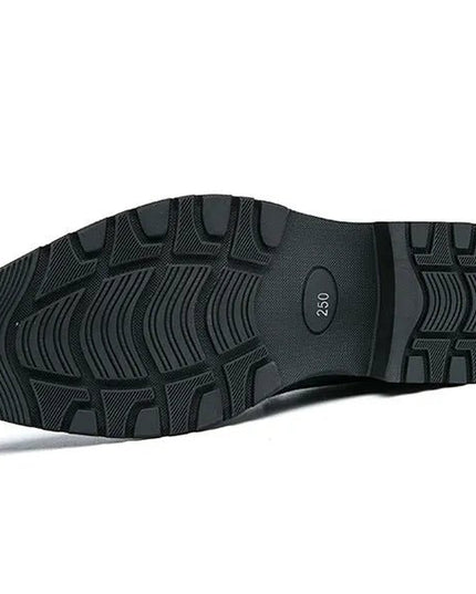 Casual British Leather Tassel Shoes.