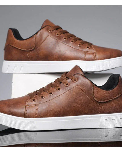 Casual Lace-Up Flat Shoes.