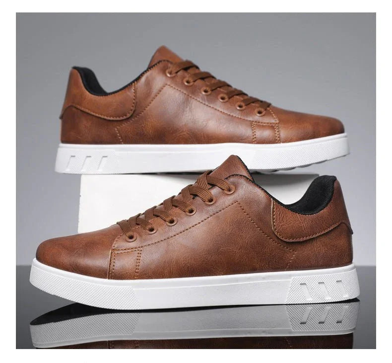 Casual Lace-Up Flat Shoes.