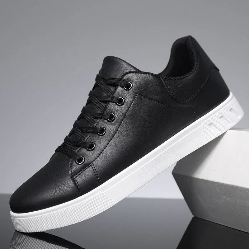 Casual Lace-Up Flat Shoes.