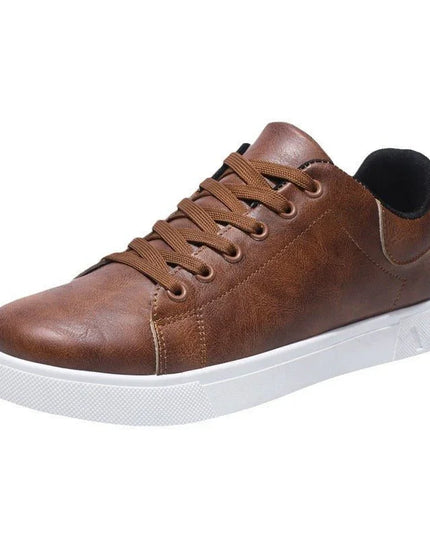 Casual Lace-Up Flat Shoes.