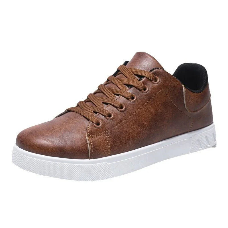 Casual Lace-Up Flat Shoes.