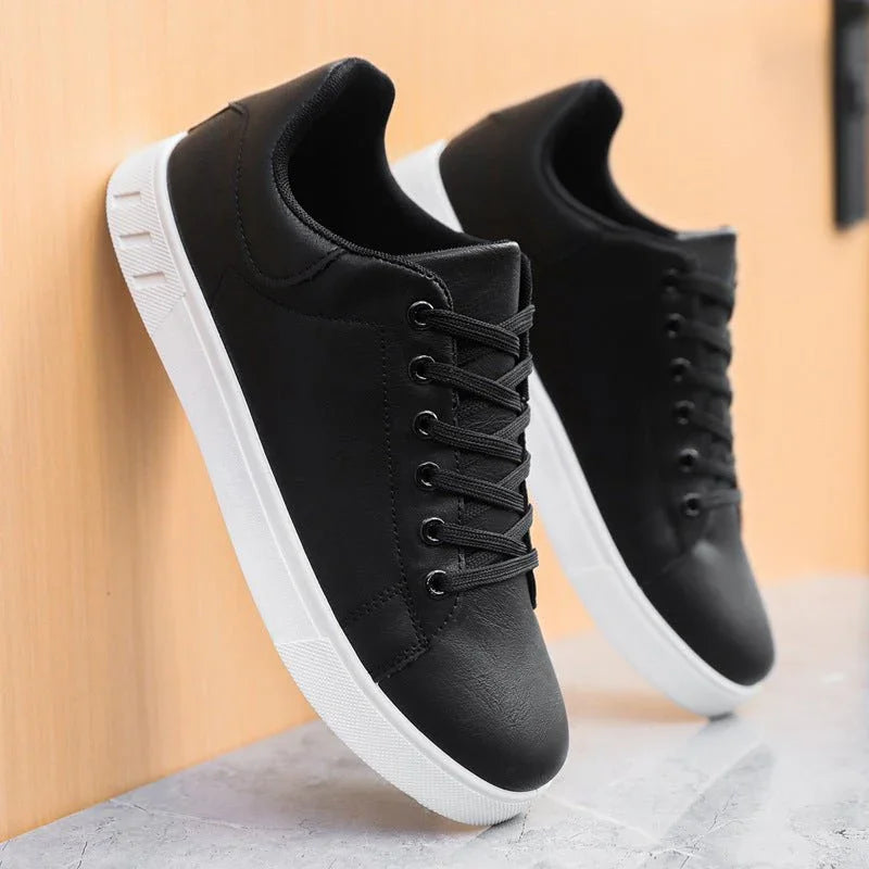 Casual Lace-Up Flat Shoes.