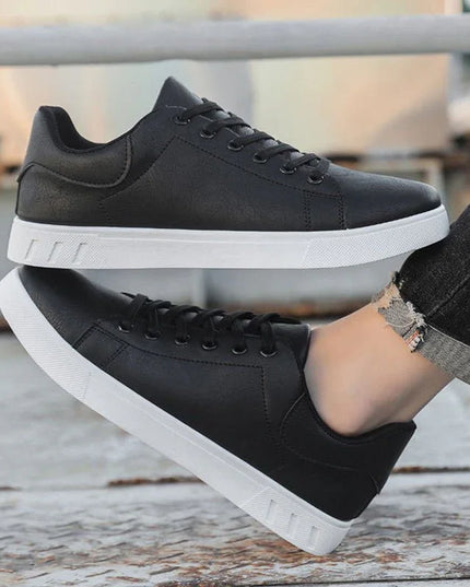 Casual Lace-Up Flat Shoes.