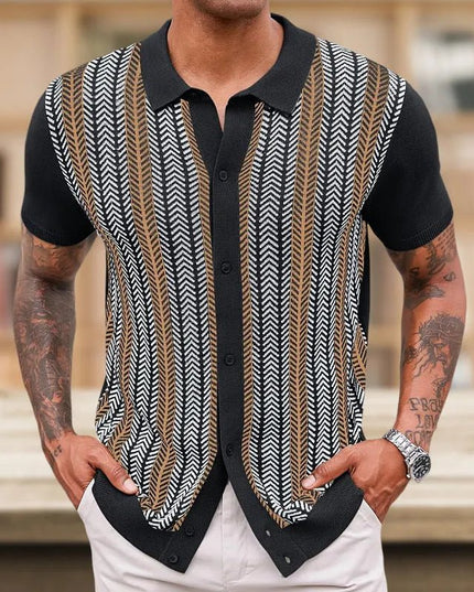 Casual Striped Jacquard.