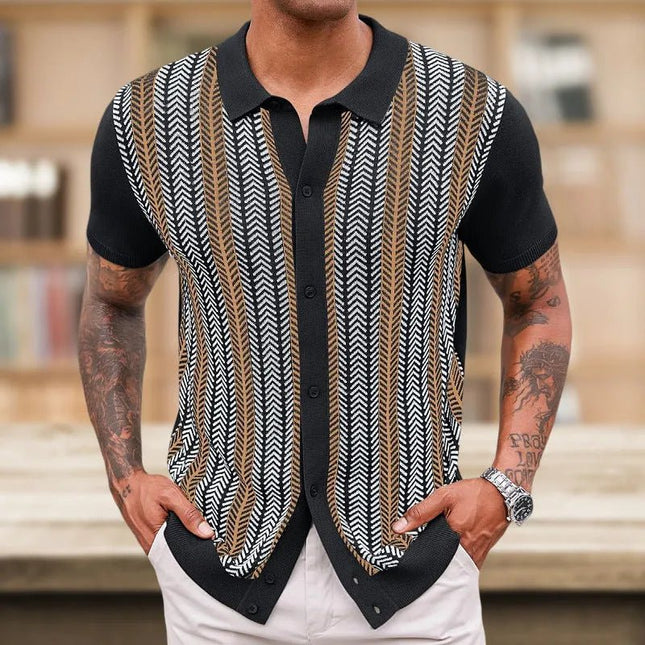Casual Striped Jacquard.