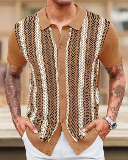 Casual Striped Jacquard.