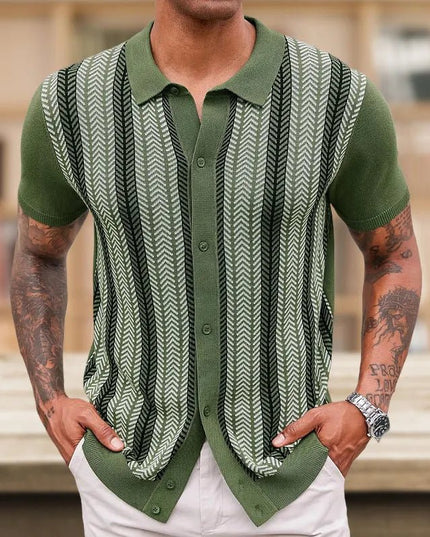 Casual Striped Jacquard.