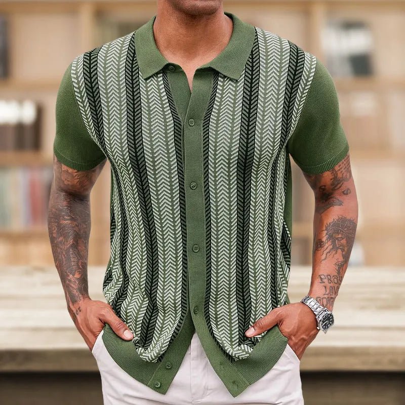 Casual Striped Jacquard.