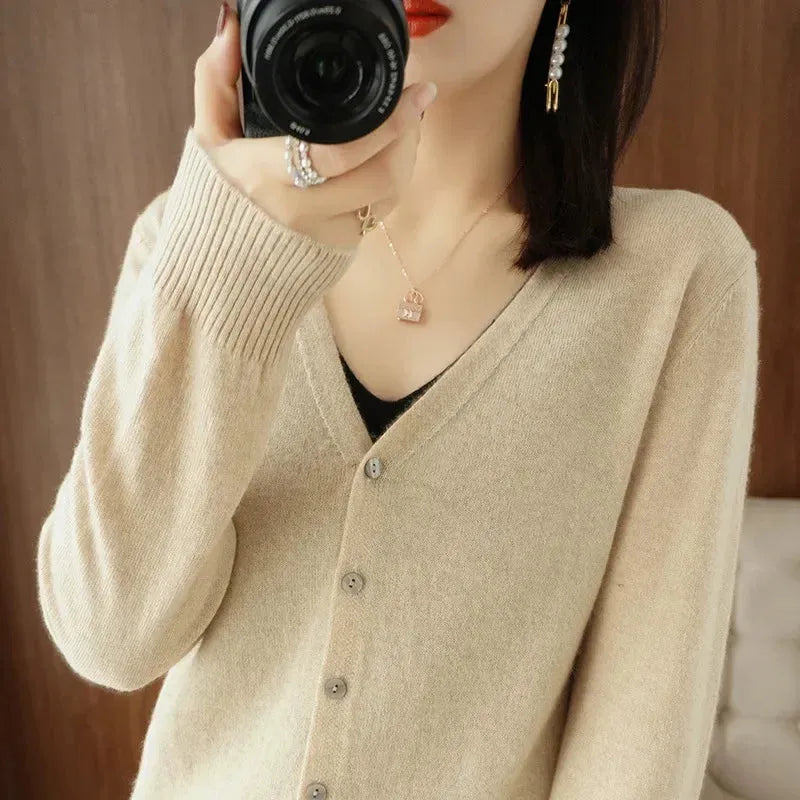 Long Sleeve Warm Knit Cardigan - Everclothed™