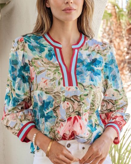 Clash Floral Blouse - Everclothed™