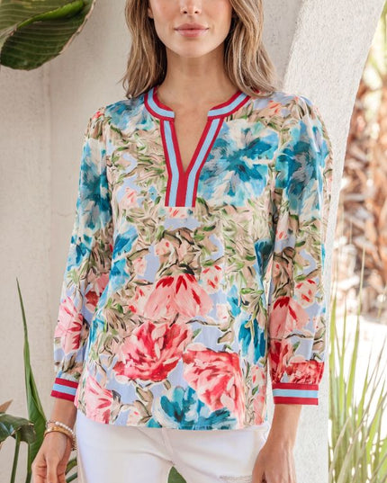 Clash Floral Blouse - Everclothed™