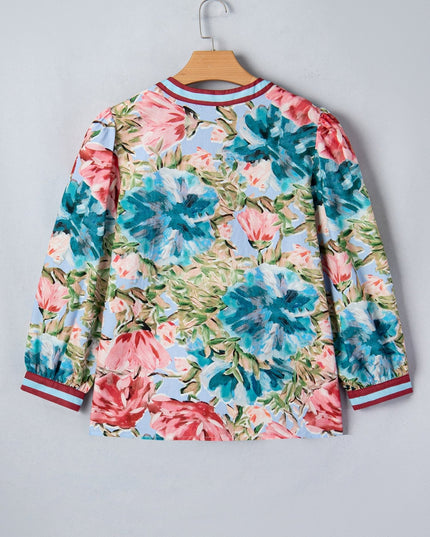 Clash Floral Blouse - Everclothed™