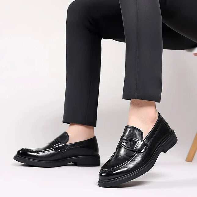 Classic Italian Leather Loafers.