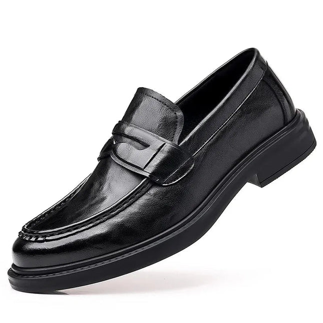 Classic Italian Leather Loafers.
