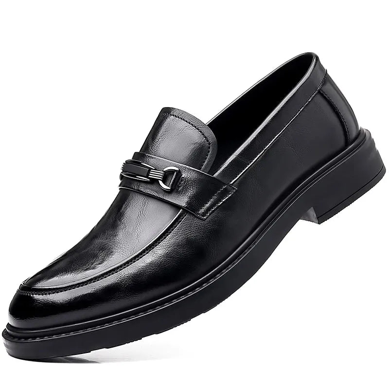 Classic Italian Leather Loafers.