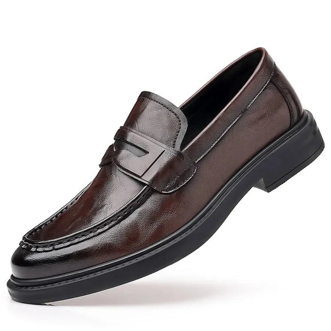 Classic Italian Leather Loafers.