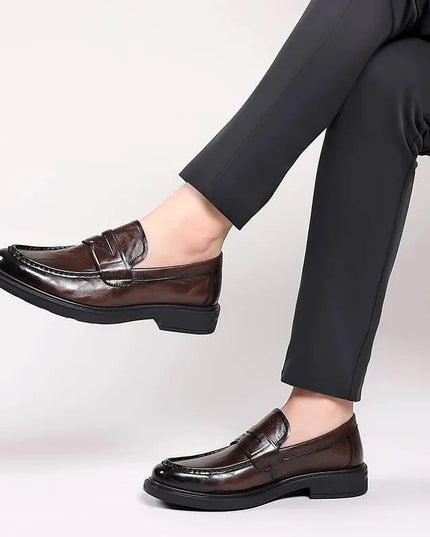 Classic Italian Leather Loafers.