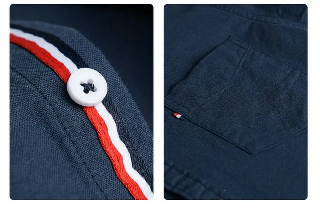 Classic Oxford Long Sleeve Shirt – British Style.